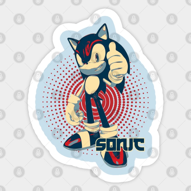 Sonic Hope Style Sticker by masnono